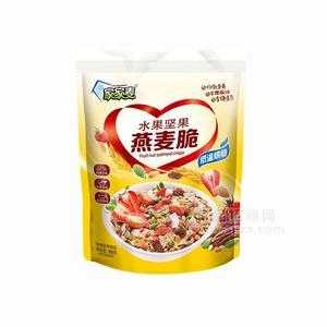 家家麥水果堅果燕麥脆干吃冷泡即食谷物脆招商招商