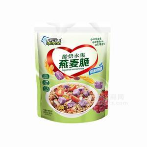 家家麦酸奶水果燕麦脆干吃冷泡即食谷物脆招商