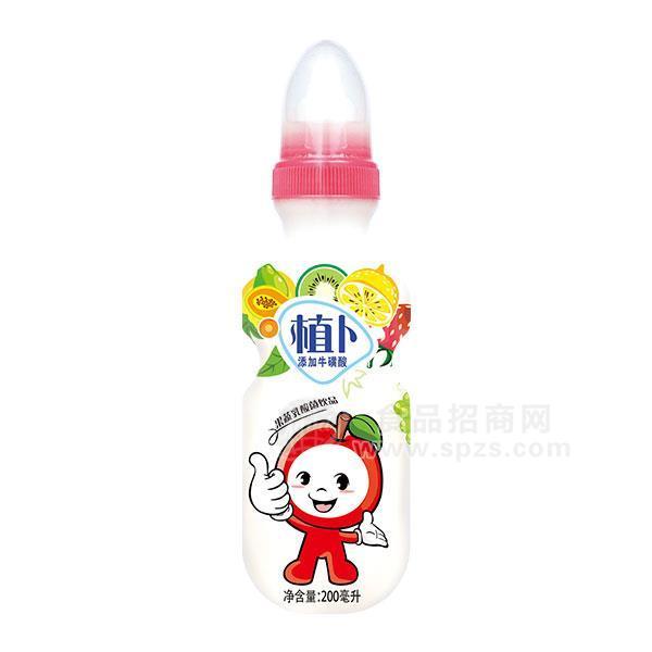 植卜 果蔬乳酸菌饮品  乳饮料  200ml