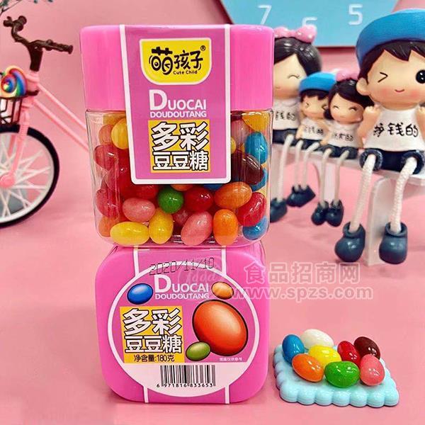 萌孩子多彩豆豆糖巧克力180g