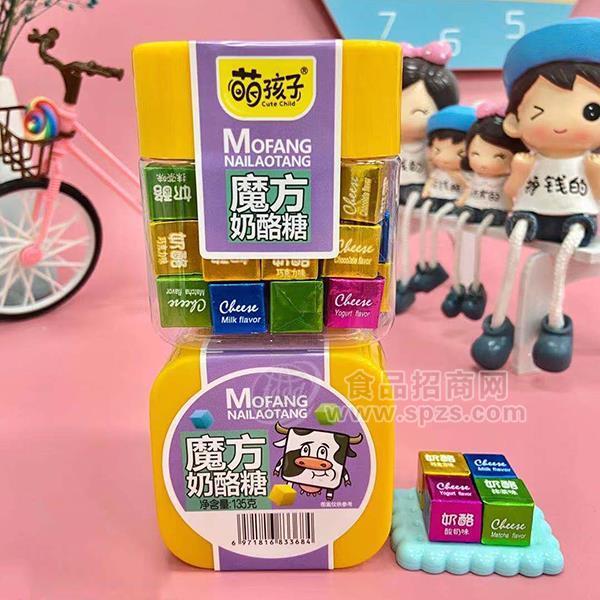 萌孩子魔方奶酪糖 巧克力135g