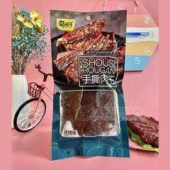 萌孩子手撕肉干 烧烤味休闲食品 肉干肉脯