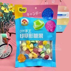 萌孩子印章形糖果115g