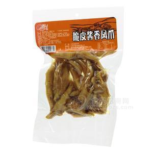 脆皮醬香鳳爪 彩騰鳳爪 醬鹵肉制品  真空袋裝鳳爪 休閑食品招商250g