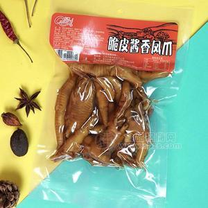 脆皮酱香鸡爪 彩腾凤爪 卤味肉制品招商 真空食品代理