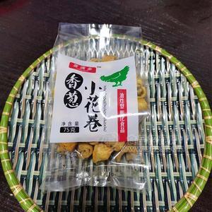 喜滿多香蔥小花卷 油炸型 膨化食品 零食75g