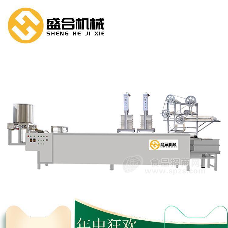 吕梁豆腐皮压榨成型机 生产豆腐皮机器全自动