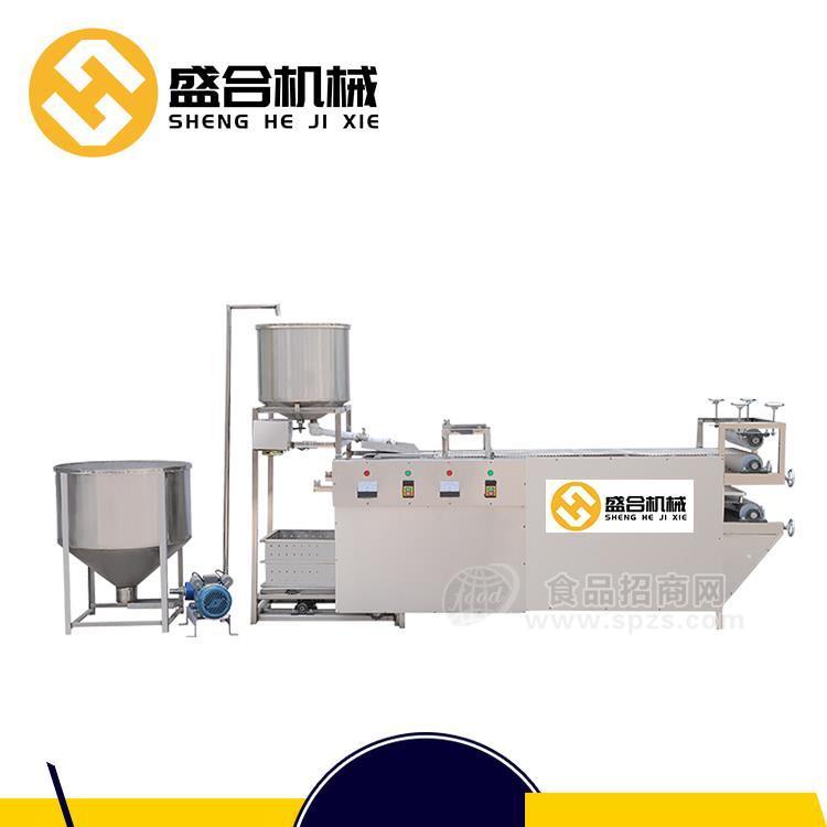 柳州不锈钢仿手工豆腐皮机 豆腐皮机成套设备