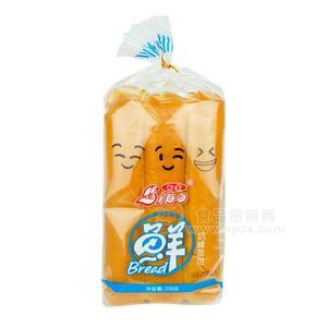丽波鲜奶棒面包 烘焙食品258g