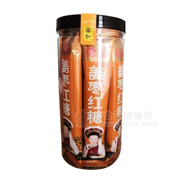 糖嘉姜棗紅糖 糖類(lèi)招商 罐裝300g