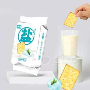 领尚  海盐牛奶味饼干  休闲食品   烘焙食品 招商