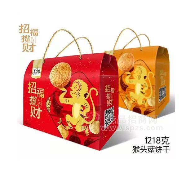 喜尚客  猴頭菇餅干  烘焙食品  休閑食品  1218g