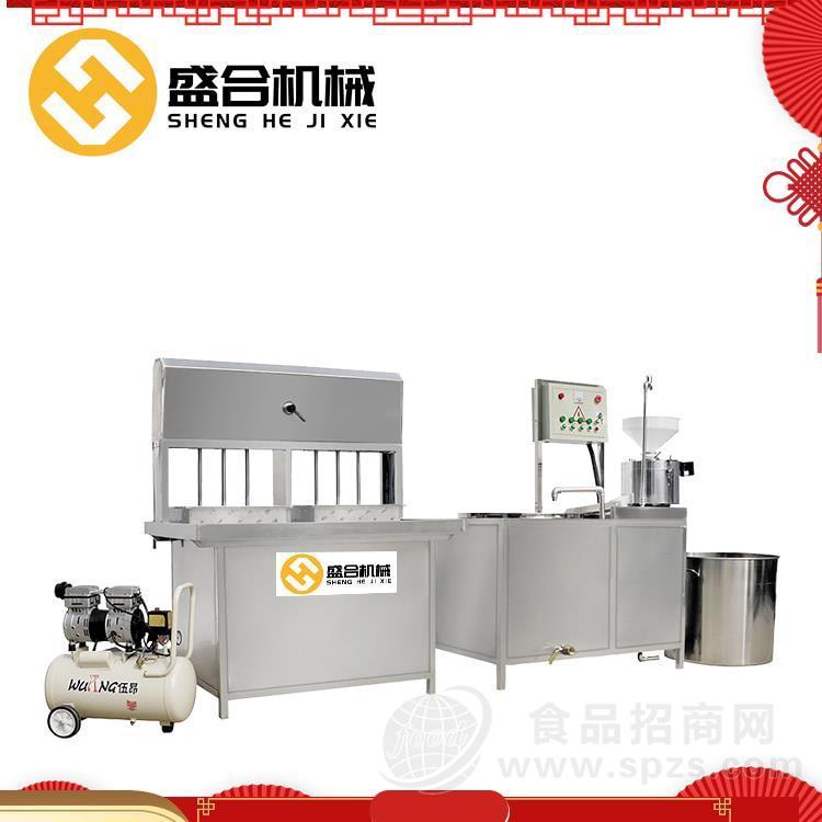 张家口全自动高智能豆腐机 全自动生产豆腐机