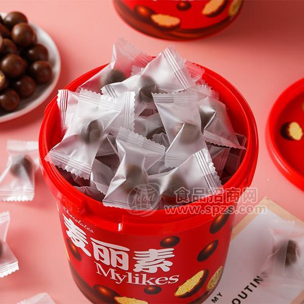·桶装麦丽素 休闲零食 糖果巧克力 麦丽素批发128g 