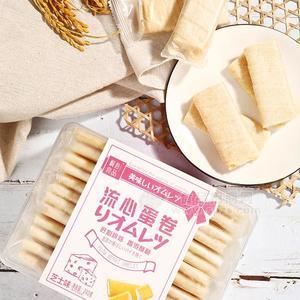 桐心良品 芝士味 流心蛋卷  膨化食品  240g