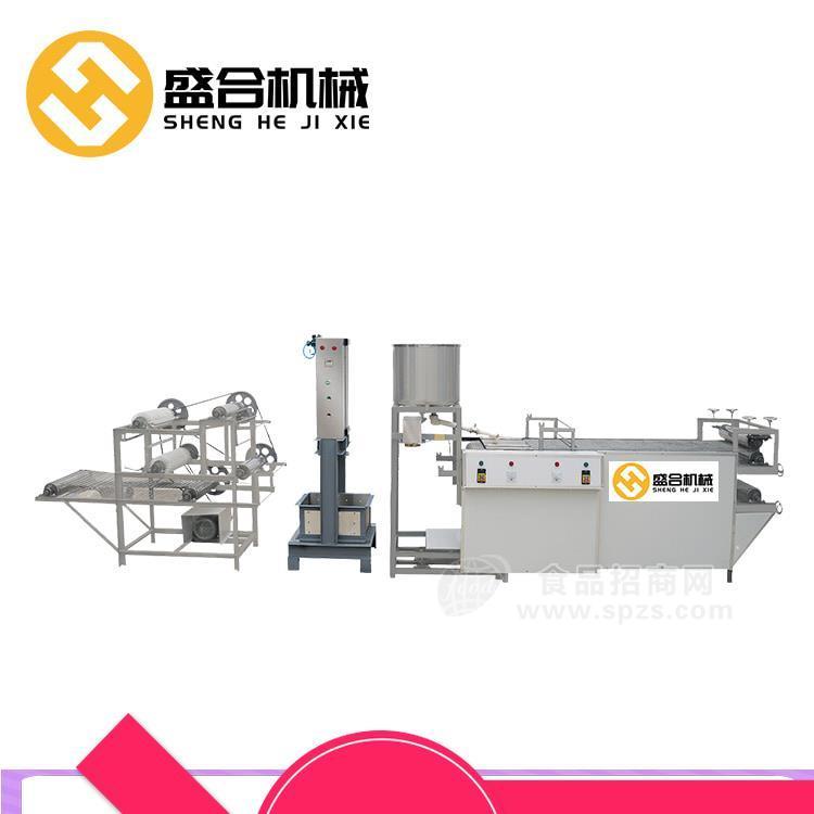 镇江新式仿手工豆腐皮机 生产豆腐皮机器全自动