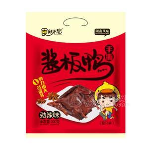 食刻不忘  劲辣味手撕酱板鸭 即食食品 休闲食品 300g