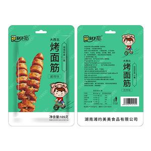 食刻不忘 酱辣味烤面筋 休闲食品 零食招商105g