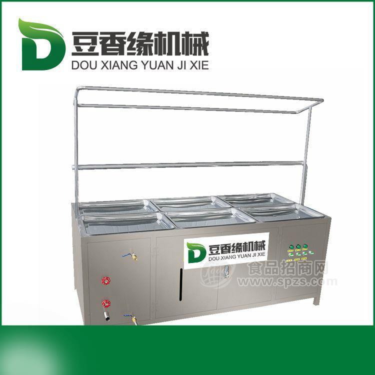 山东豆香缘自动腐竹机 小型全自动豆腐竹机视频