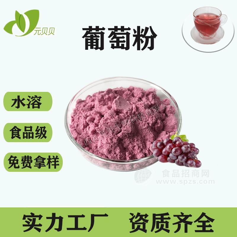 葡萄果粉壹貝子SC廠家直銷固體飲料現貨批發(fā)葡萄提取物速溶葡萄粉