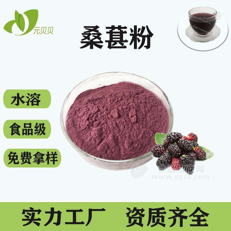 桑葚果汁粉壹贝子厂家直销冰激凌代餐粉现货批发桑葚提取物桑葚粉