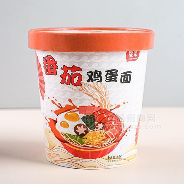 星菜 番茄雞蛋干 凍干面 方便面 方便食品招商 凍干食品代理新品上市82g