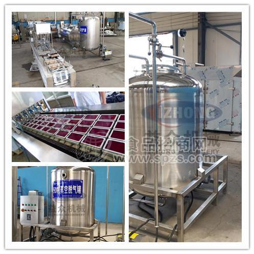 山東廠家豬血加工機器，鴨血生產(chǎn)設(shè)備，血豆腐配套加工設(shè)備熱銷