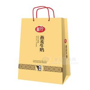 喜六个燕麦牛奶低脂低糖礼袋装