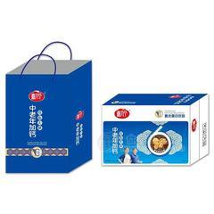 喜六个低脂无糖中老年加钙奶 牛奶礼袋装