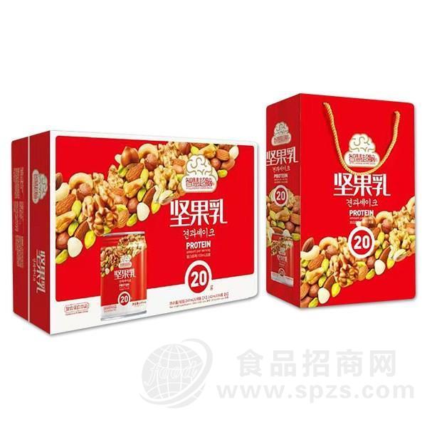 坚果乳复合蛋白饮料礼盒装