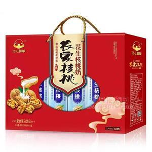 智汇超脑 农家核桃花生核桃奶复合蛋白饮料礼盒装 250ml