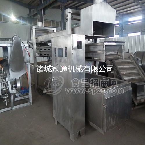 定制全自动面条鱼油炸机加工设备