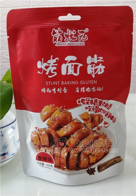 102g筋狀元烤面筋香辣味招商