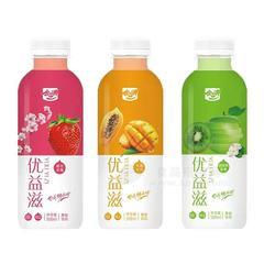 金世宝优益滋低糖樱花草莓味芒果木瓜猕猴桃苹果果昔饮品500m