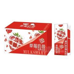 喜六个草莓奶昔乳味饮料250ml