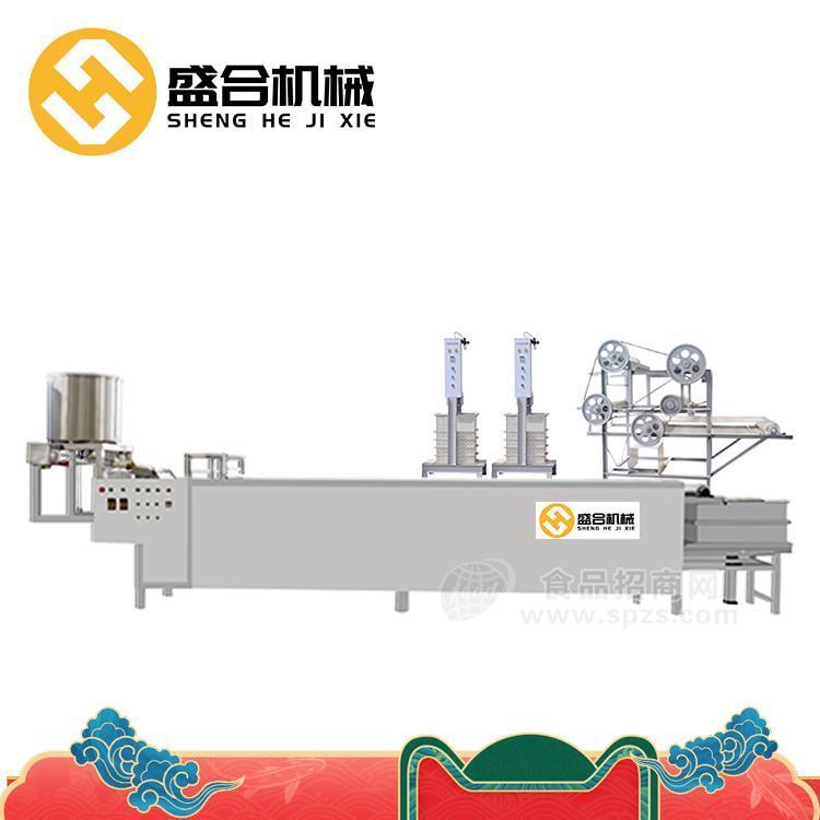 黄冈仿手工豆腐皮机小型的 豆腐皮机成套设备