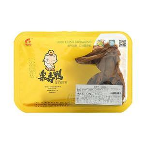 锁鲜装 乐寿卤腐竹 麻辣味 盒装卤腐竹招商 休闲食品 豆制品代理120g