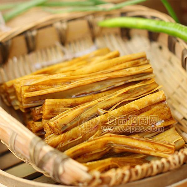 麻辣味 锁鲜装 卤腐竹 盒装卤腐竹招商 休闲食品 豆制品代理120g