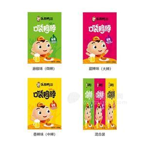 樂壽鴨 口袋鴨脖 散稱鴨脖 甜辣味鴨脖 休閑食品招商500g