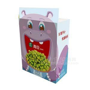 果谷良農(nóng)  蒜香味青豆 堅(jiān)果炒貨 休閑食品 干果招商 紙盒蒜香味青豆 200g