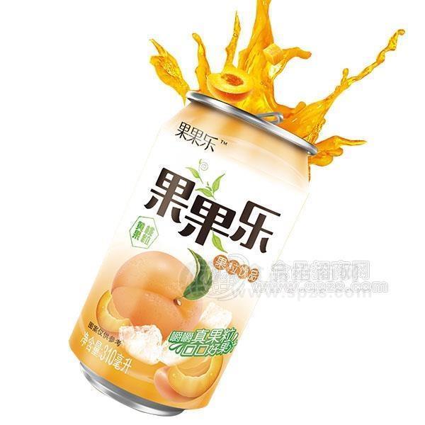 果果乐黄桃果粒果汁饮料