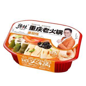 弹辣 重庆老火锅 番茄味 自热火锅 招商 300g