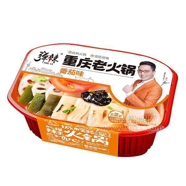 ·弹辣 重庆老火锅 番茄味 自热火锅 招商 300g 