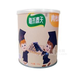 嘉禾春天 肉松海苔夹心卷 罐装海苔 休闲零食 海苔卷代理100g