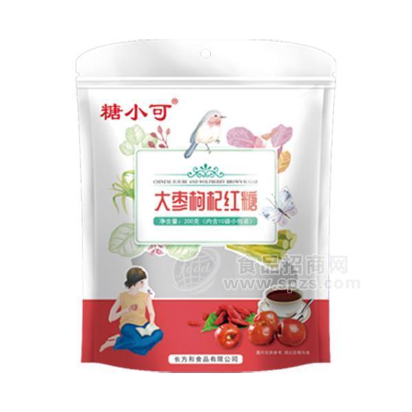 糖小可大棗枸杞紅糖調(diào)味品