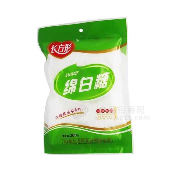 長方形綿白糖招商200g