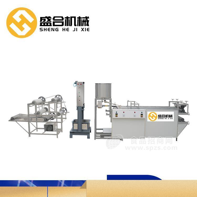 萍乡仿手工豆腐皮机机械 豆腐皮压榨成型机