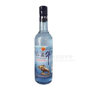 紅花牛陳釀白酒  藍(lán)瓶250ml