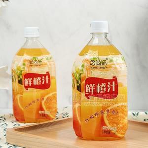 念尚你 鮮橙汁果味飲料招商 大瓶裝橙汁新品批發(fā)1L