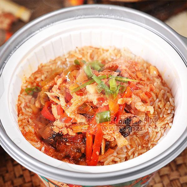 国圆鱼香肉丝煲仔饭五种口味方便米饭